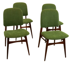 Set van 4 Wébé eetkamerstoelen 'Breezand'