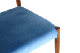 Set van 6 Lübke eetkamerstoelen 'Tarmstedt'