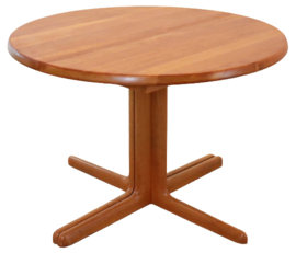 Deens design ronde 2x verlengbare eettafel 'Tingsryd'