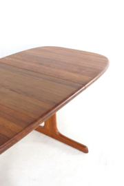 Dyrlund ovalen 1x verlengbare eettafel 'Abed'