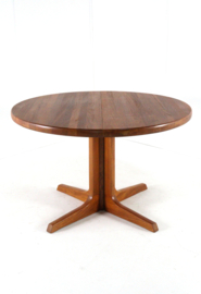 Gudme ronde 2x verlengbare eettafel 'Nabbe'