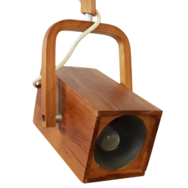 Houten vloerlamp 'Kraloo'