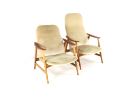 Frode Braathen en Hans Brattrud voor Dokka möbler fauteuil model 500 - lowback