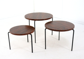 Ronde nesting tables 'Eindhoven'