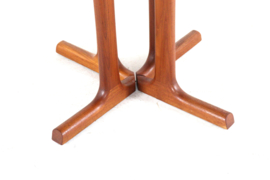 Deense ronde 1x verlengbare eettafel 'Hammel'