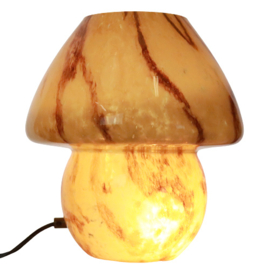 Glazen mushroom lamp