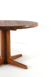 Gudme ronde 2x verlengbare eettafel 'Nabbe'