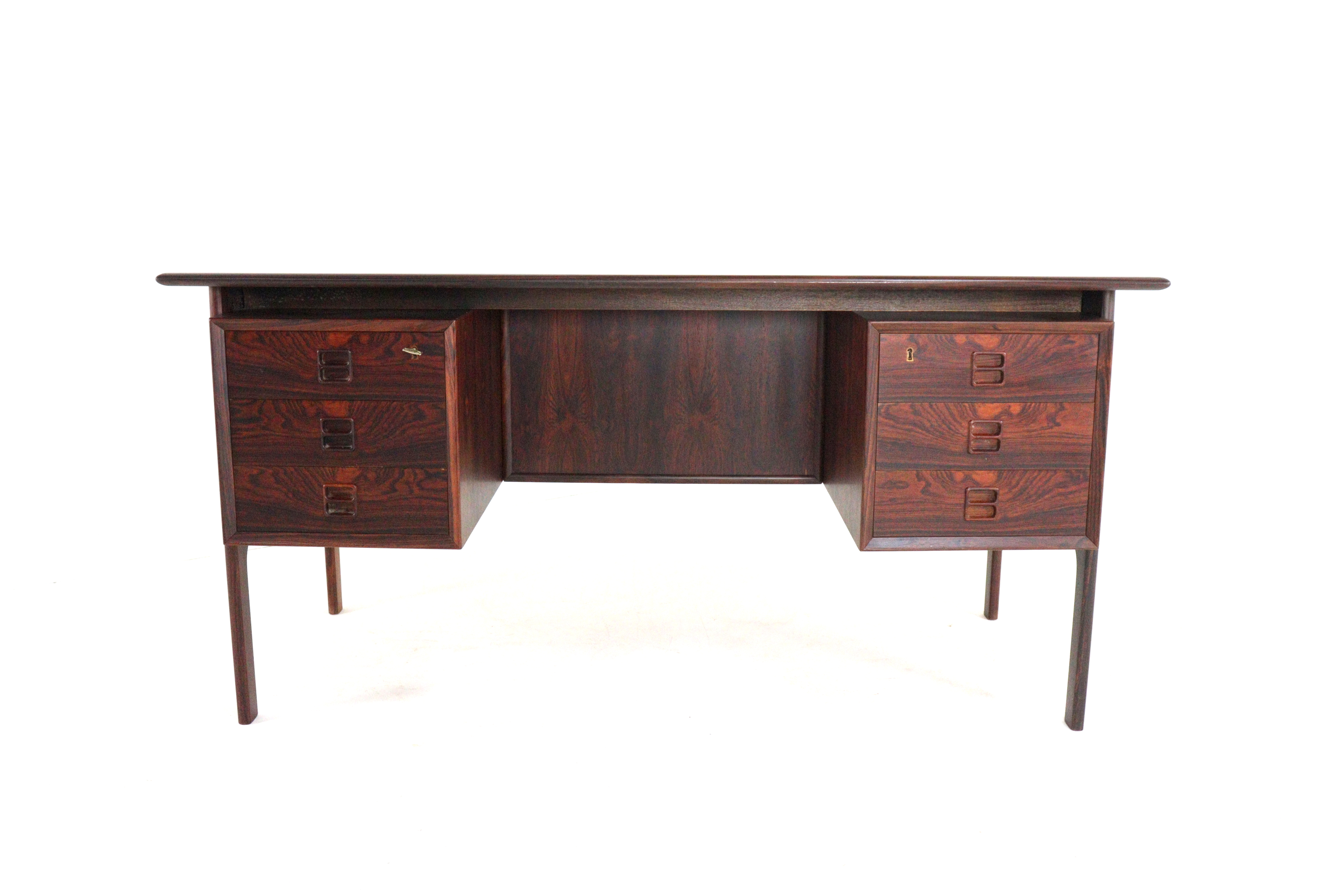 E. Brouer voor Brouer mobelfabrik palissander bureau