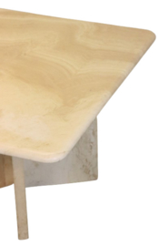 Travertin salontafel 'Iden'