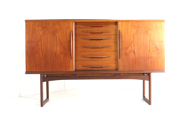 Vamo Sønderborg highboard attr. Arne Vodder | 194 cm
