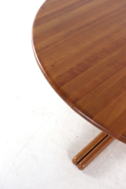 Deense ronde 2x verlengbare eettafel 'Hune'