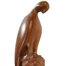 Houten vogel 'Lorre'