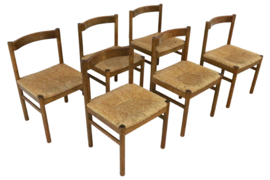 Set van 6 eetkamerstoelen 'Tarbek'