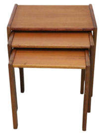 Set of 3 nesting tables 'Frankenau'