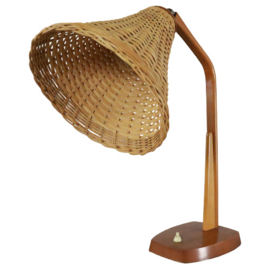 Tafellamp rattan