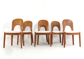 Set van 6 Koefoed Morten stoelen 'Vinderup'