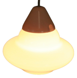 Melkglazen hanglamp "Mway"