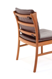 Set van 4 Japanse stoelen van Hita Kogei 'Nikko'