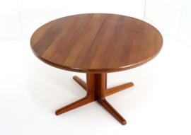 Ronde 2x verlengbare eettafel 'Havbro'