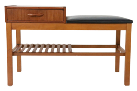 Gossip bench / telefoon / hal meubel  'Haxas'