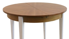 Ronde verlengbare eettafel 'Suderberg'