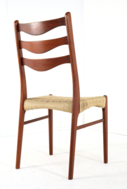 Set van 4 Arne Wahl Iversen voor Glygnore stoelen