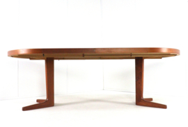 Ronde 2x verlengbare eettafel 'Tommerby'
