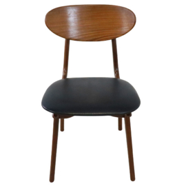 Set van 4 AWA eetkamerstoelen 'Breedeveen'