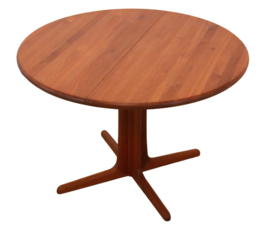 Deens design ronde uitschuifbare tafel 'Buerup'