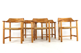 Set van 5 Rainer Daumiller voor Hirtshals Savværk stoelen