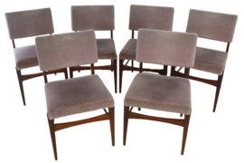 Set van 6 TopForm eetkamerstoelen 'Linde'