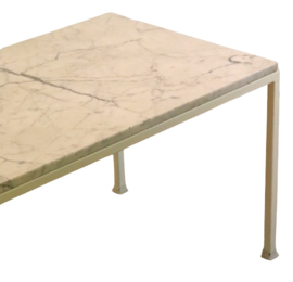 Salontafel met marmeren blad 'America'