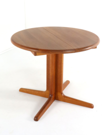 Ronde 1x verlengbare Deense ronde tafel 'Virklund'