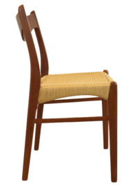 Set van 4 stoelen van Arne Wahl Iversen voor Glyngore 'Skodsborg'