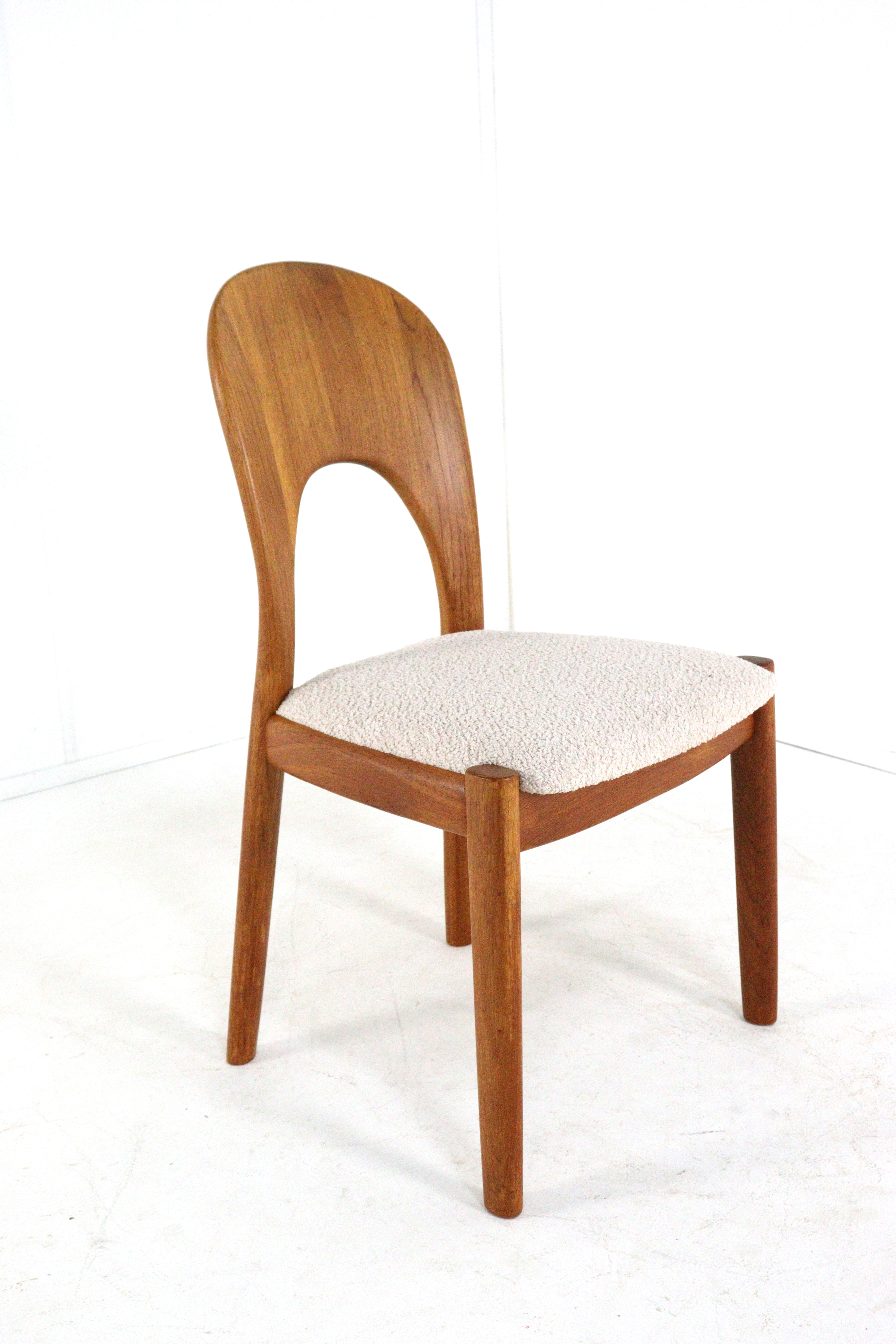 Set van 4 Koefoed Morten stoelen 'Vinderup'