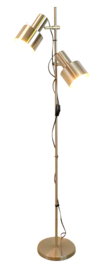 Chromen vloerlamp 'Tengslemark'