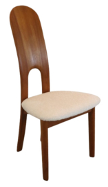 Set van 4 Niels koefoed stoelen 'Ostbirk'