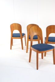Set van 6 Koefoed Morten stoelen 'Fjerritslev'