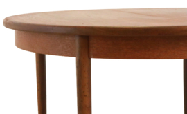 Ronde G-Plan eetkamertafel verlengbaar 'Avebury'