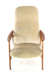 Frode Braathen en Hans Brattrud voor Dokka möbler fauteuil model 500 - Highback