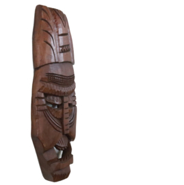 Houten wandmasker 'Balo'