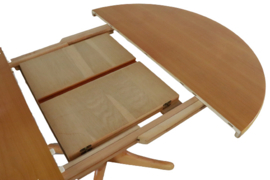 Ronde eetkamertafel Alma uitschuifbaar