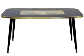Salontafel met vitrine "Herentals"