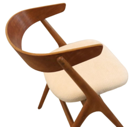Set van 4 Sibast eetkamerstoelen 'Hallundbaek'