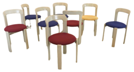 Set van 8 Bruno Rey stoelen