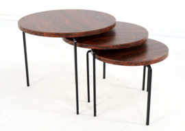 Ronde nesting tables 'Eindhoven'