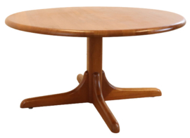 Ronde in hoogte verstelbare eettafel / salontafel 'Madumflud'