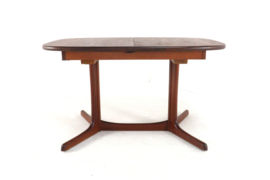 Ovalen 2x verlengbare eettafel 'Uhre'