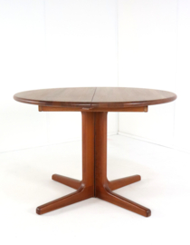 Ronde eetkamertafel 1x verlengbaar 'Horsens'
