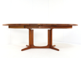 Deense ovalen 2x verlengbare eettafel 'Bejsnap'